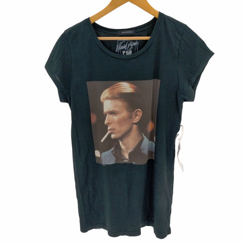 ヒステリックス HYSTERICS david bowie クルーネックカットソー レディース