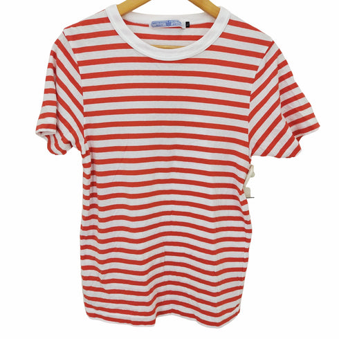 r&dm co ボーダー半袖カットソー レディース L