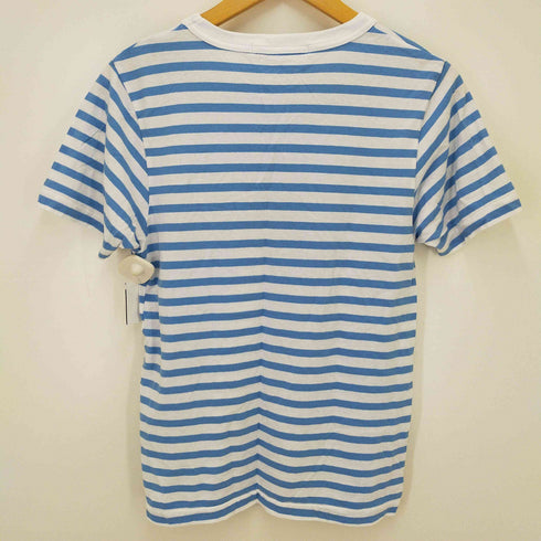 r&dm co ボーダー半袖カットソー レディース L