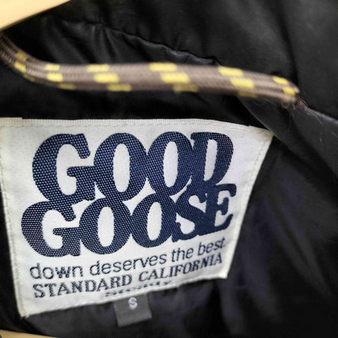 スタンダードカリフォルニア STANDARD CALIFORNIA GOOD GOOSE 比翼 フーデッド ダウン ジャケット メンズ import:S