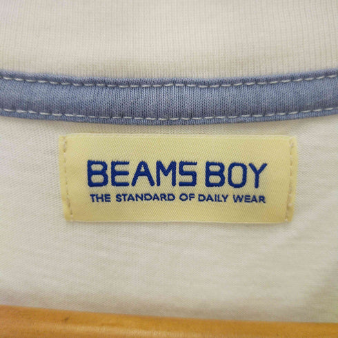 ビームスボーイ BEAMS BOY ワンポイント刺繍クルーネックTシャツ レディース 1