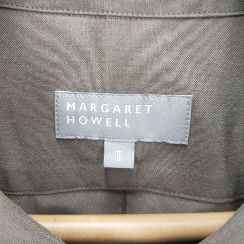 マーガレットハウエル MARGARET HOWELL SILK COTTON POPLIN レディース 2