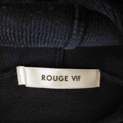 ルージュヴィフ Rouge vif ニットパーカー レディース