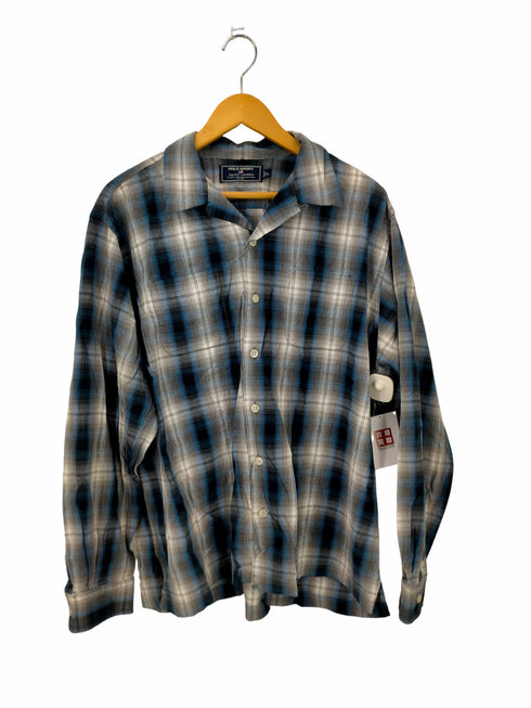 ポロスポーツラルフローレン POLO SPORT RALPH LAUREN オンブレチェック L/S 開襟シャツ メンズ import:L