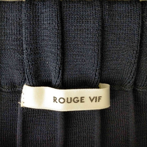 ルージュヴィフ Rouge vif リブニットスカート レディース