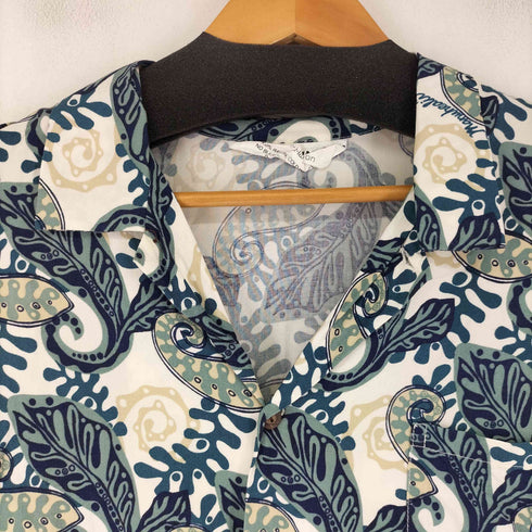 MANUHEALII レーヨン 総柄開襟S/Sシャツ メンズ JPN:XL