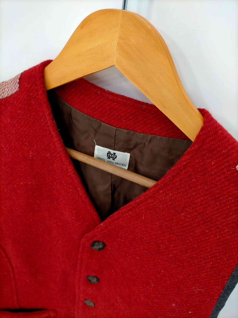 ドリスヴァンノッテン DRIES VAN NOTEN 80-90s 背面切替 ウールベスト 初期タグ メンズ