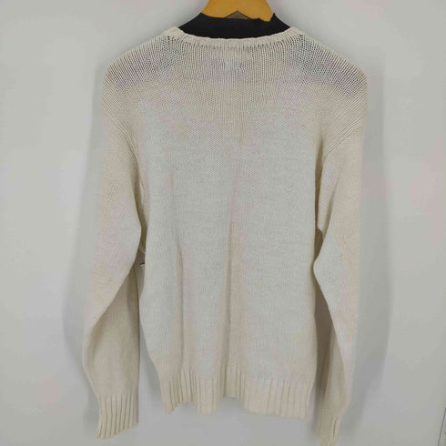 ポロバイラルフローレン Polo by RALPH LAUREN 90S コットンニット クルーネック メンズ JPN:M