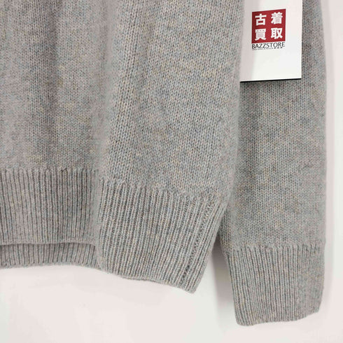 アーペーセー A.P.C. ミックスカラー ウールアルパカ クルーネックニット メンズ import:S