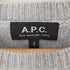 アーペーセー A.P.C. ミックスカラー ウールアルパカ クルーネックニット メンズ import:S