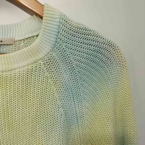 ストラ Stola. 23SS タイダイ染めニットプルオーバー レディース FREE