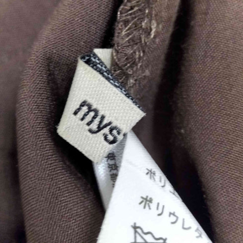 ミスティック mystic センタープレスセミフレアパンツ レディース JPN:1