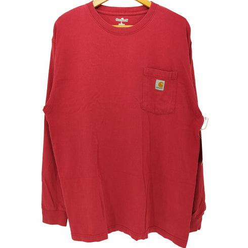 カーハート Carhartt フロントポケットロングスリーブTシャツ メンズ L