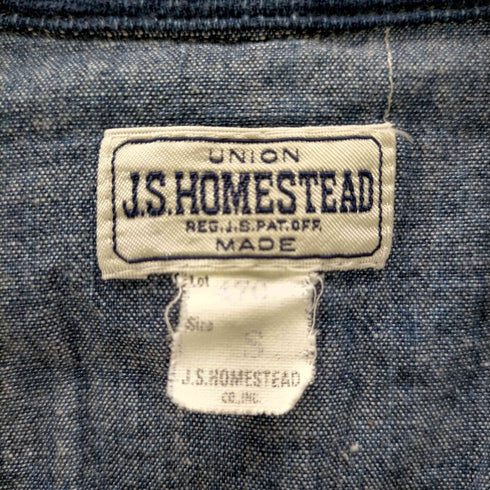 ジャーナルスタンダードホームステッド JOURNAL STANDARD J.S HOMESTEAD コットンカバーオールジャケット メンズ JPN:S
