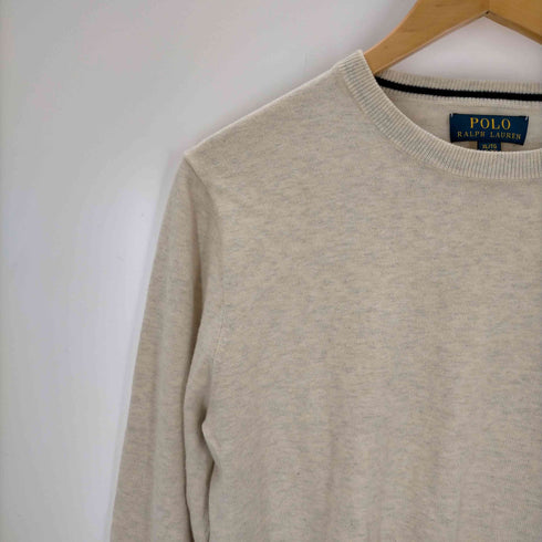 ポロラルフローレン POLO RALPH LAUREN ポニー刺繍 クルーネックコットンニット レディース XL (18-20)