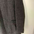 カルバンクライン CALVIN KLEIN ノーカラーロングステンカラーコート メンズ 42R M-L