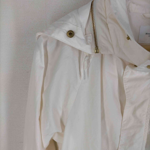ビューティーアンドユースユナイテッドアローズ BEAUTY & YOUTH UNITED ARROWS タイプライターフードブルゾン レディース