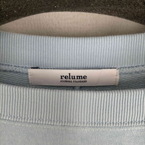 ジャーナルスタンダードレリューム JOURNAL STANDARD relume リングドットワイドスウェット レディース FREE