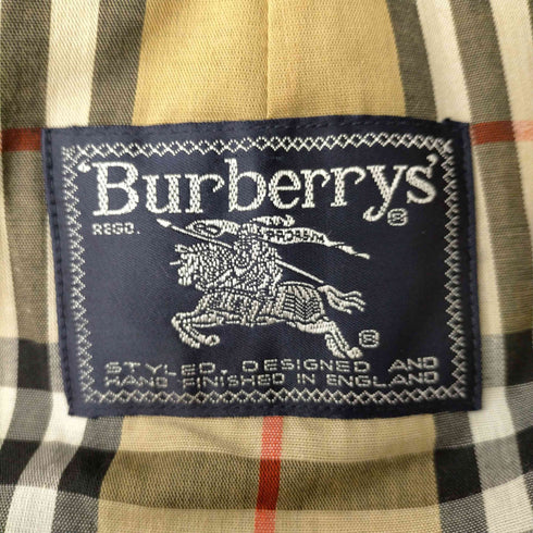 バーバリーズ BURBERRYS MADE IN ENGLAND ウールライナー付きトレンチコート メンズ 50R
