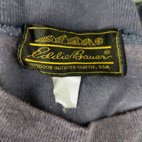 エディーバウアー Eddie Bauer 黒タグ USA ポケットカットソー メンズ