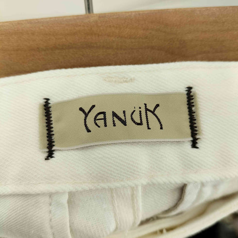 ヤヌーク YANUK RUTH トラウザーデニムパンツ レディース 24