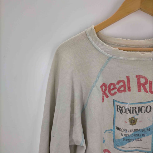 70S ronrico ラグランスウェット メンズ