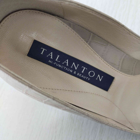 タラントン TALANTON ヒール パンプス クロコ型押し レディース JPN:23
