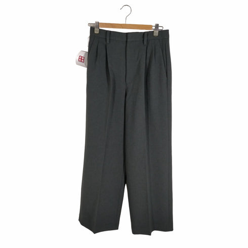 スピックアンドスパン Spick and Span ダブルクロスツータックパンツ レディース 38