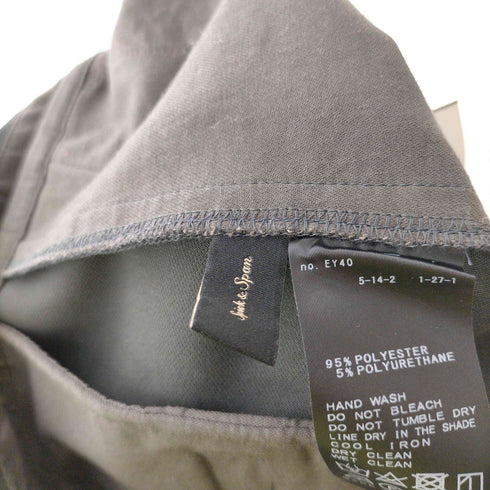スピックアンドスパン Spick and Span ダブルクロスツータックパンツ レディース 38