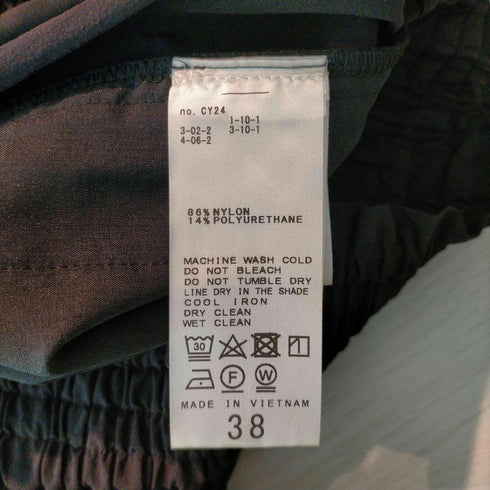 ジャーナルスタンダード JOURNAL STANDARD ナイロンストレッチワイドパンツ レディース 38