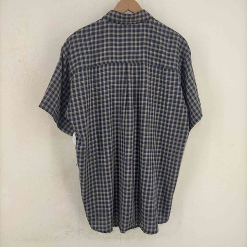 フブ FUBU 胸ロゴ刺繍 チェックシャツ メンズ JPN:XL