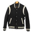 ジャックローズ JACKROSE バックポケット テディジャケット メルトンスタジャン メンズ JPN:4