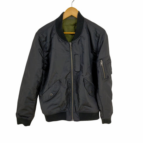 ジャックローズ JACKROSE MA-1 FLIGHT JACKET / ゴートレザー切替 リバーシブルMA-1ジャケット メンズ JPN:5