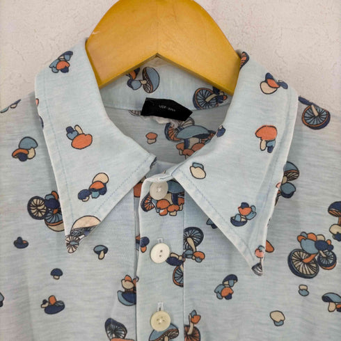 タウンクラフト TOWN CRAFT キノコ柄 ポロシャツ メンズ import:M
