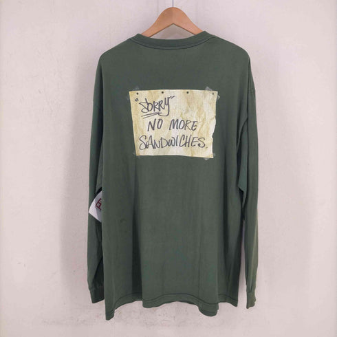 プリビレッジ PRIVILEGE WHO IS REAL CHICKEN L/S Tee メンズ JPN:XL