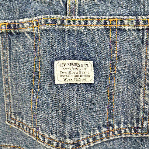 リーバイス Levis BIGE VINTAGE OVERALL ヴィンテージオーバーオール デニムオーバーオール レディース XS