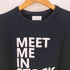 アッパーハイツ upper hights MEET ME IN STOCKHOLM プリント ラグランスリーブ スウェットTシャツ レディース JPN:0