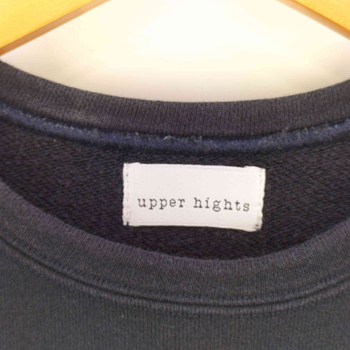 アッパーハイツ upper hights MEET ME IN STOCKHOLM プリント ラグランスリーブ スウェットTシャツ レディース JPN:0