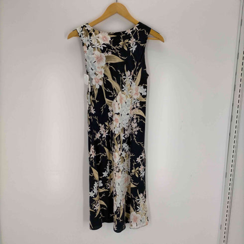 ヒロハッティ Hilo Hattie 花柄 ノースリーブワンピース レディース 4