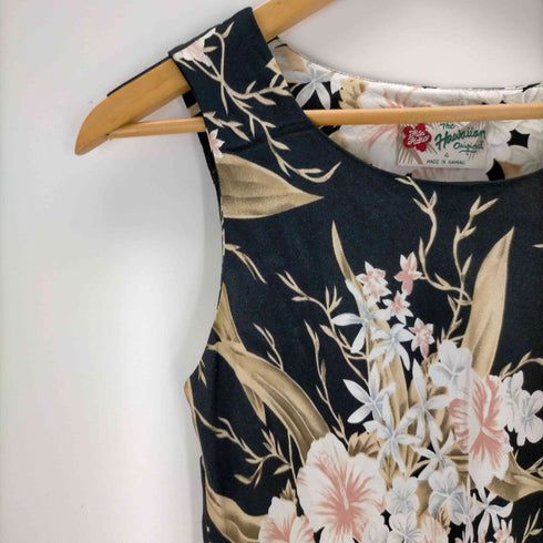ヒロハッティ Hilo Hattie 花柄 ノースリーブワンピース レディース 4