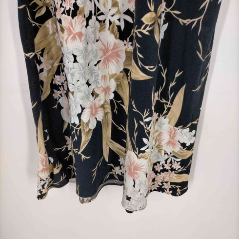 ヒロハッティ Hilo Hattie 花柄 ノースリーブワンピース レディース 4