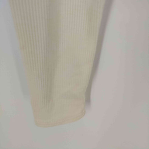 GIUNON long sleeve rib tops ロングスリーブリブトップス レディース  1