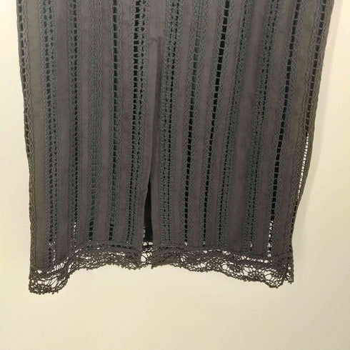 アメリ AMERI SUEDE EMBROIDERY LACE SKIRT レディース JPN:M