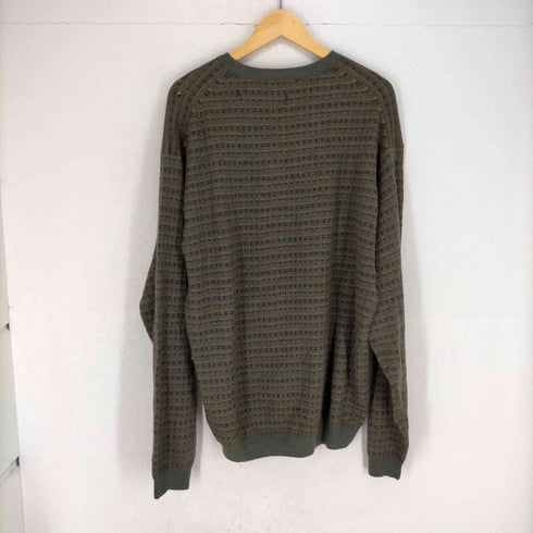 カッター&バック CUTTER&BUCK 総柄 メリノウールニット メンズ JPN:XL