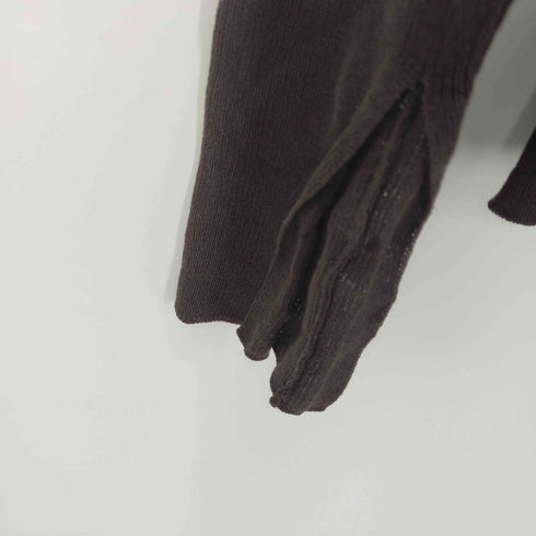 マウジー moussy バック スリット THIN ニット レディース FREE