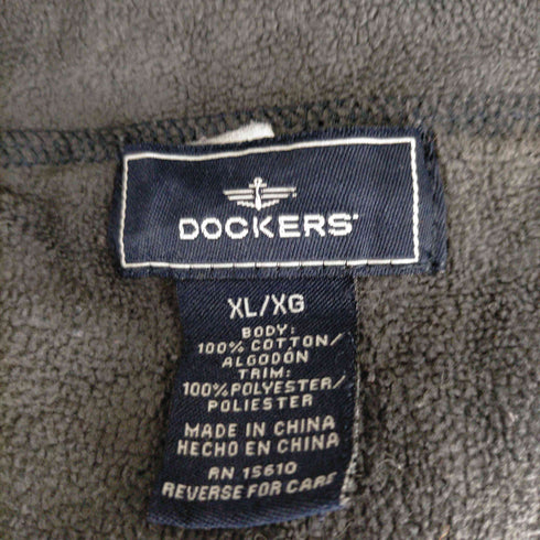 ドッカーズ DOCKERS ハーフジップニット メンズ JPN:XL