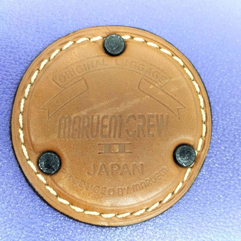 マルエム MARUEM レザー切替 キャリーバッグ メンズ