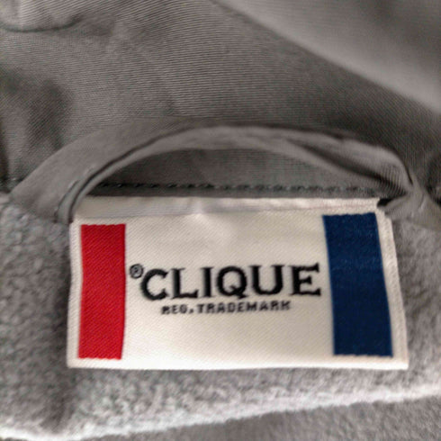 クリーク CLIQUE ロゴ刺繍ボンディングジャケット メンズ JPN:M