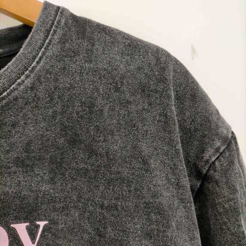 nugu ウォッシングピンクレタリングTシャツ メンズ JPN:L