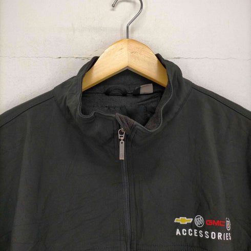 ノースエンド NORTH END ACCESSORIES 企業ロゴ刺繍ジップジャケット メンズ JPN:XL